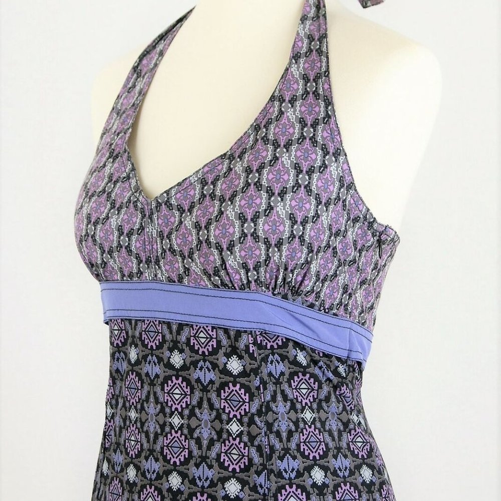 ATHLETA HALTER DRESS Sz 2 EUC